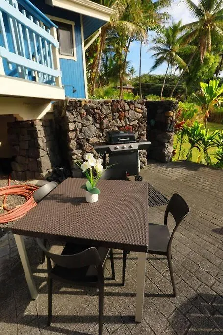 Holiday home Kehena Black Sand Beach House - Ocean View Swim Spa Pahoa