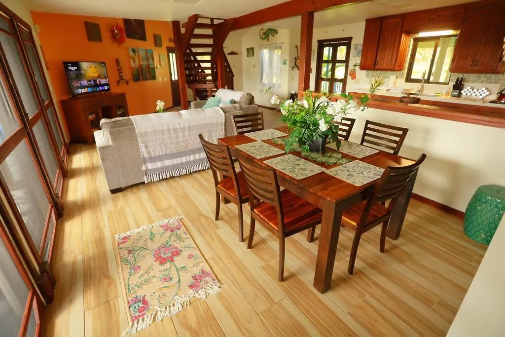 Holiday home Kehena Black Sand Beach House - Ocean View Swim Spa Pahoa